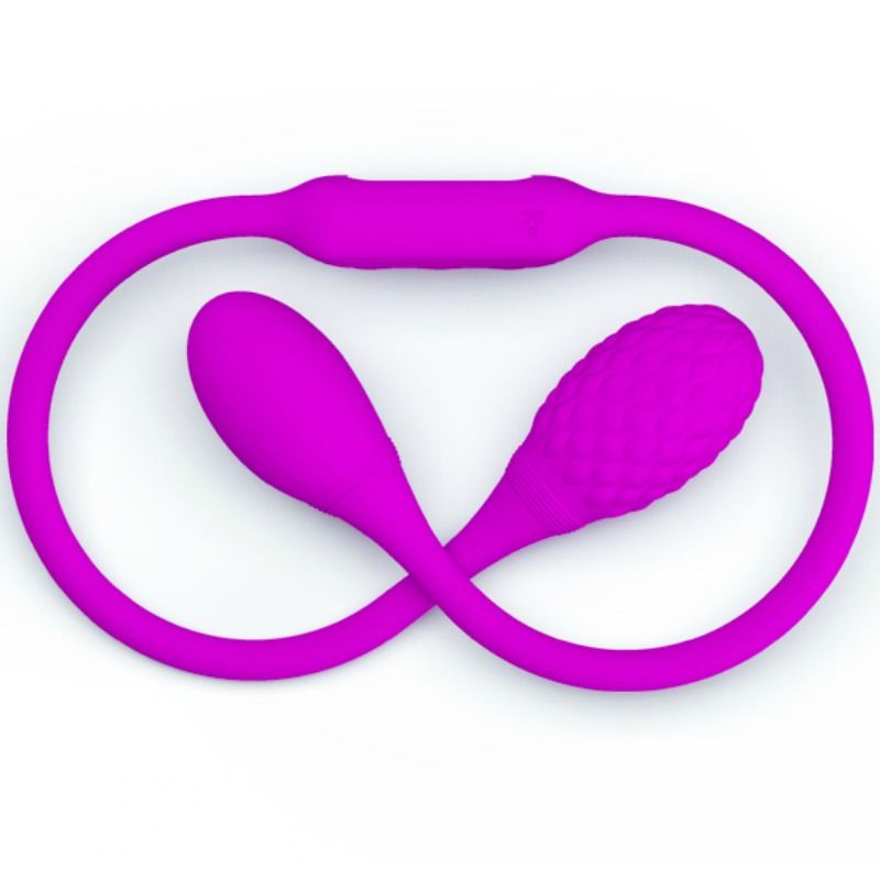 PRETTY LOVE Estimulador Unissexo Dream Lovers Whip 2 em silicone flexível com 12 modos de vibração.