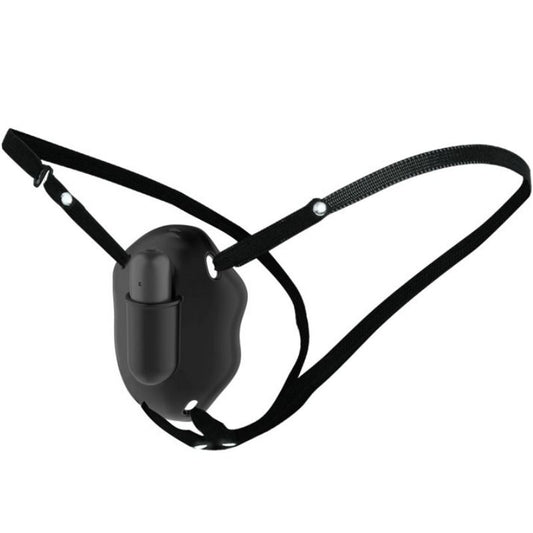 Close-up of the PRETTY LOVE Cinta Vibradora Carter, showcasing its design and adjustable straps.