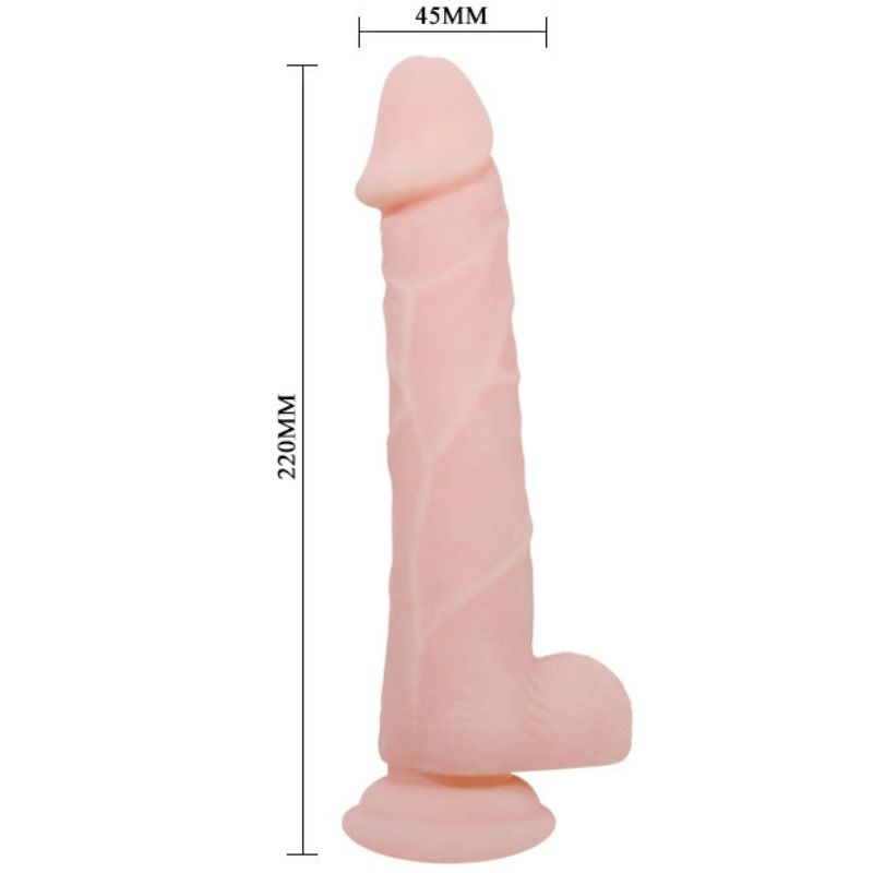 BAILE Dildo Super Realista com Ventosa 22 CM para prazer intenso
