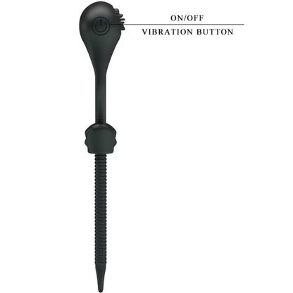 PRETTY LOVE Anel Vibratório Curitis com dois tentáculos e bala vibratória para ereções prolongadas