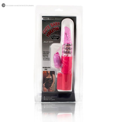 BAILE Vibrador Rotador Coelho Superestimulador com design ergonómico e estimulador clitoriano.