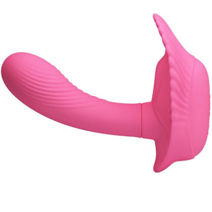 Vibrador Pretty Love Shell com Controle Remoto, em silicone macio, para estimulação do ponto G.
