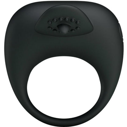 Anel Vibrador PRETTY LOVE com Língua Estimuladora em silicone macio, ideal para prazer a dois.