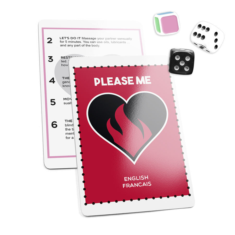 ARIA Please Me Play XXX jogo erótico para casais com dados e cartas