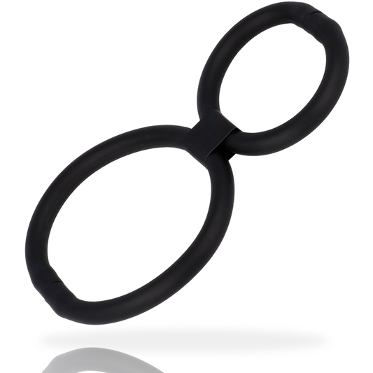 Anéis Penianos Ajustáveis de Silicone ADDICTED TOYS para ereções e prazer prolongado.