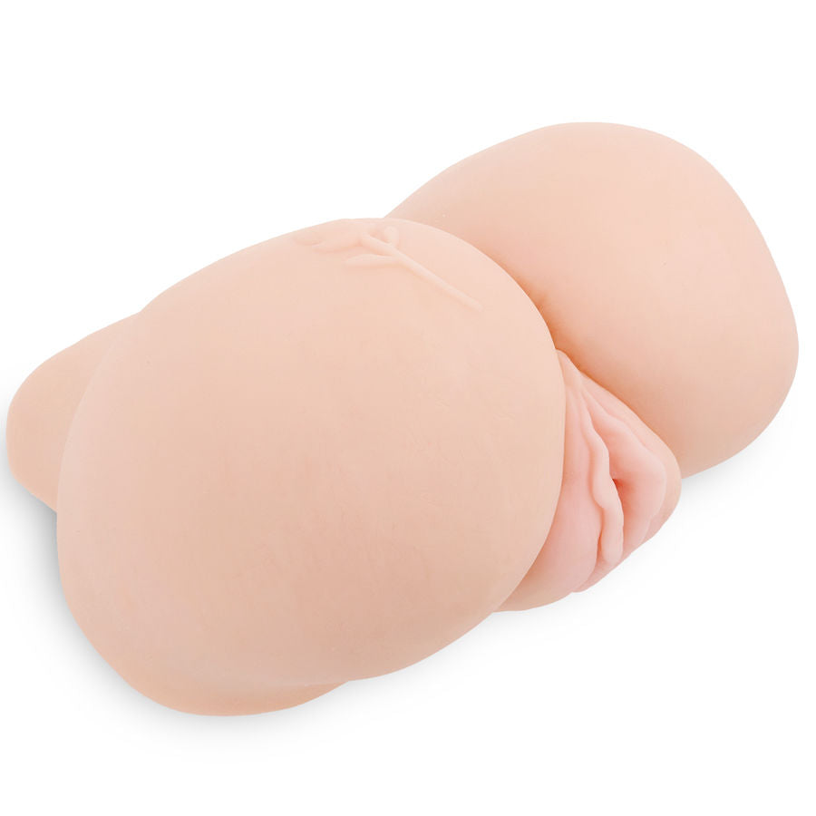 Masturbador Realista com Vagina, Ânus e Tatuagem Vibratória