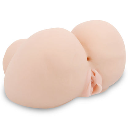 Masturbador Realista com Vagina e Ânus Vibratórios