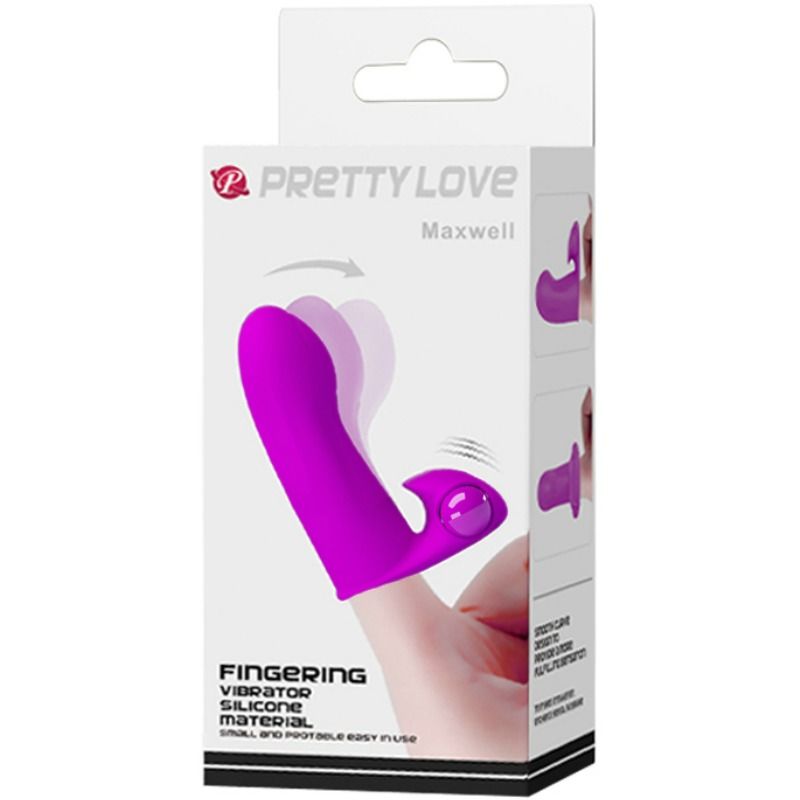 Pretty Love Dedal Vibratório Maxwell para estimulação íntima potente.