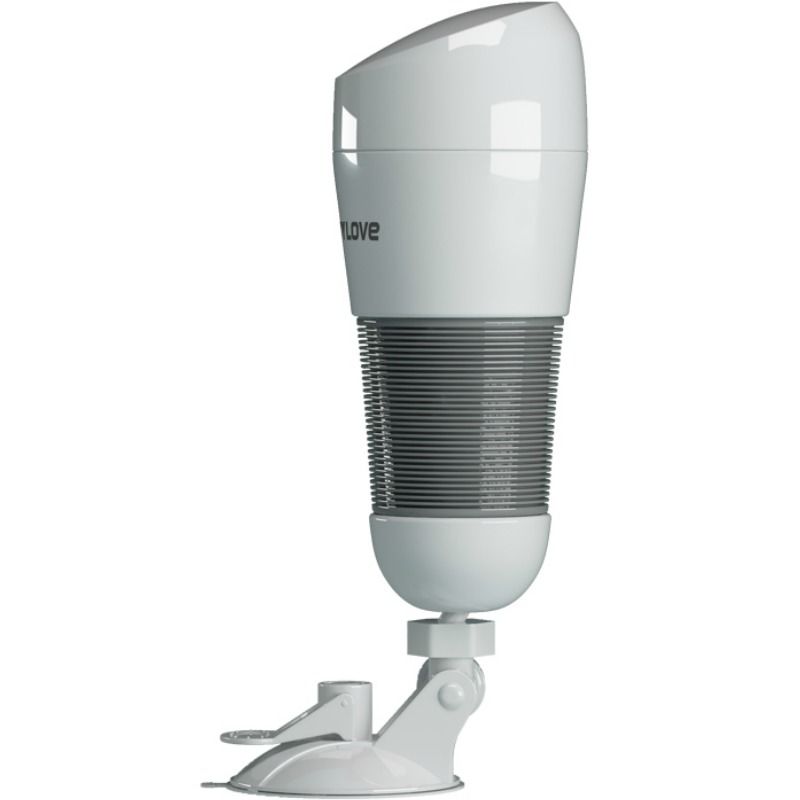 Pretty Love Masturbador Masculino Vagina Hedy Branco, close-up da textura interna realista