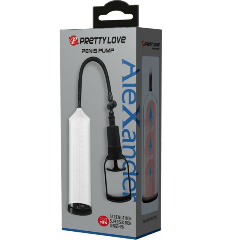 PRETTY LOVE Bomba de Ereção Alexander para ereções mais firmes e duradouras.