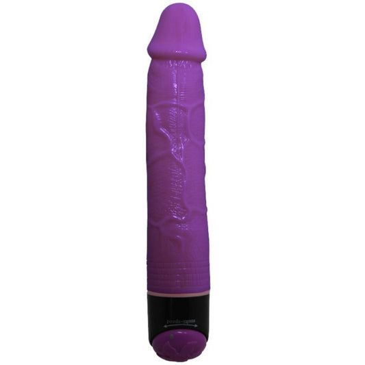 Vibrador Realista Colorido BAILE LILS 23cm com Veias Marcadas