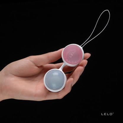 LELO LUNA Beads Mini Bolas Chinesas para exercício do assoalho pélvico e fortalecimento vaginal.