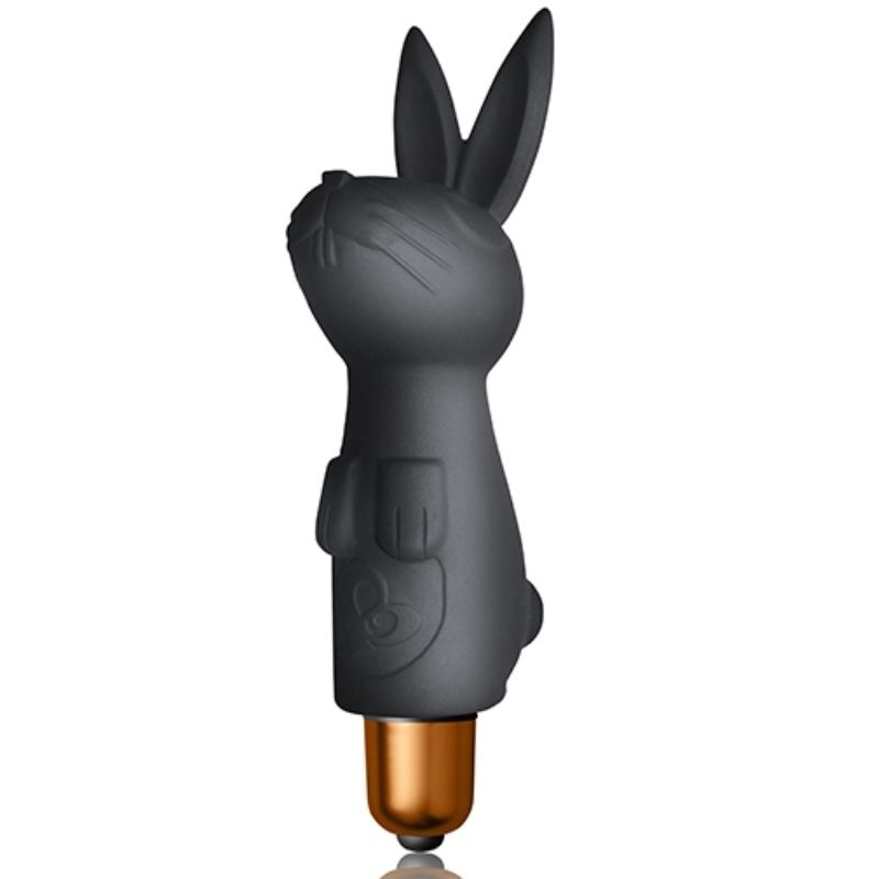 Imagem do ROCKS-OFF Kit Dark Desire Silhueta com Vibrador Bala, mostrando o design elegante e compacto.
