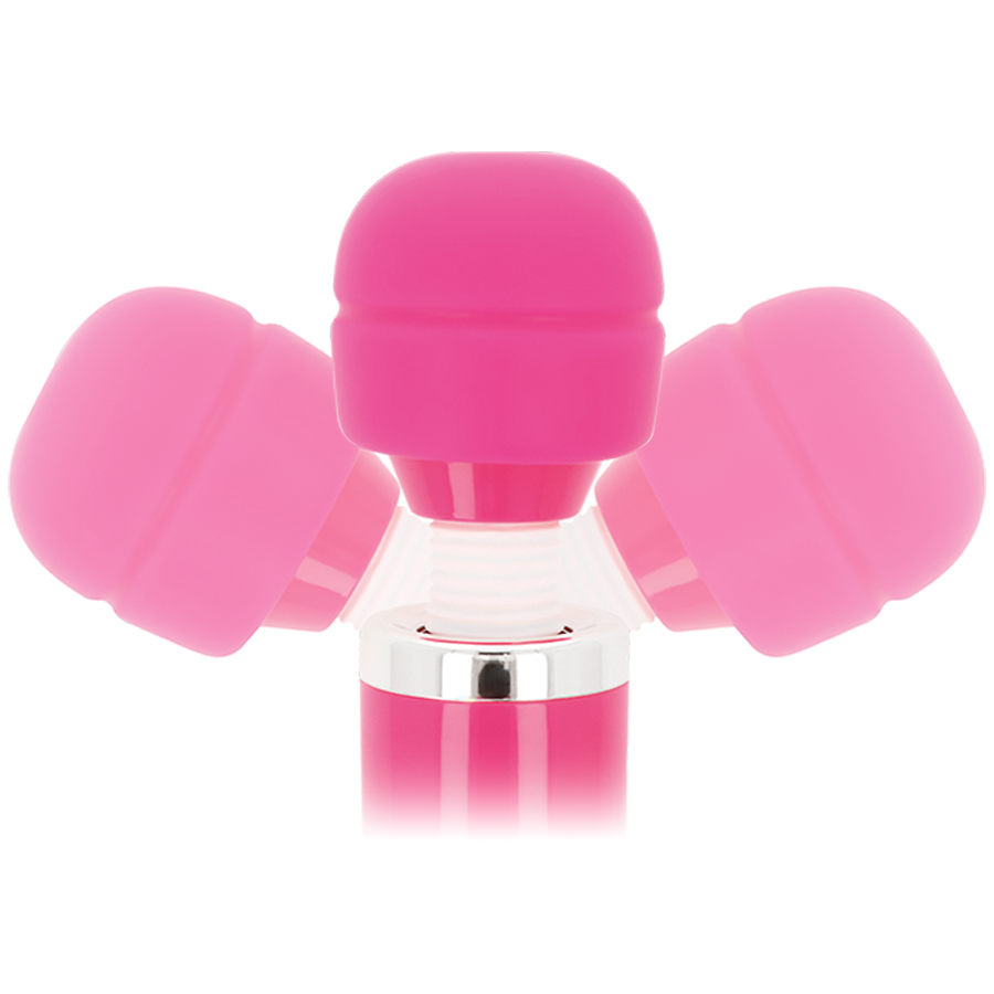 INTENSE Massageador Wand Keanu Rosa com cabeça flexível e design ergonómico