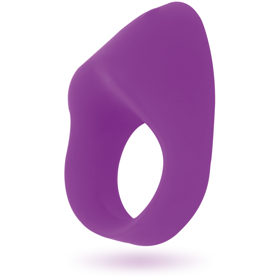 INTENSE Anel Vibrador Recarregável OTO Lilac, mostrando seu design ergonômico e material de silicone macio.