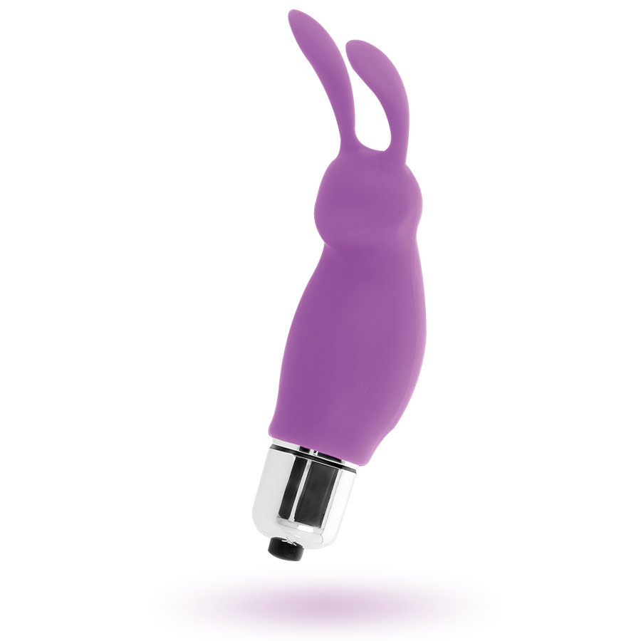 INTENSE Vibrador Coelho Roger Lils com design ergonómico e estimulador clitoriano, ideal para prazer multi-zona.