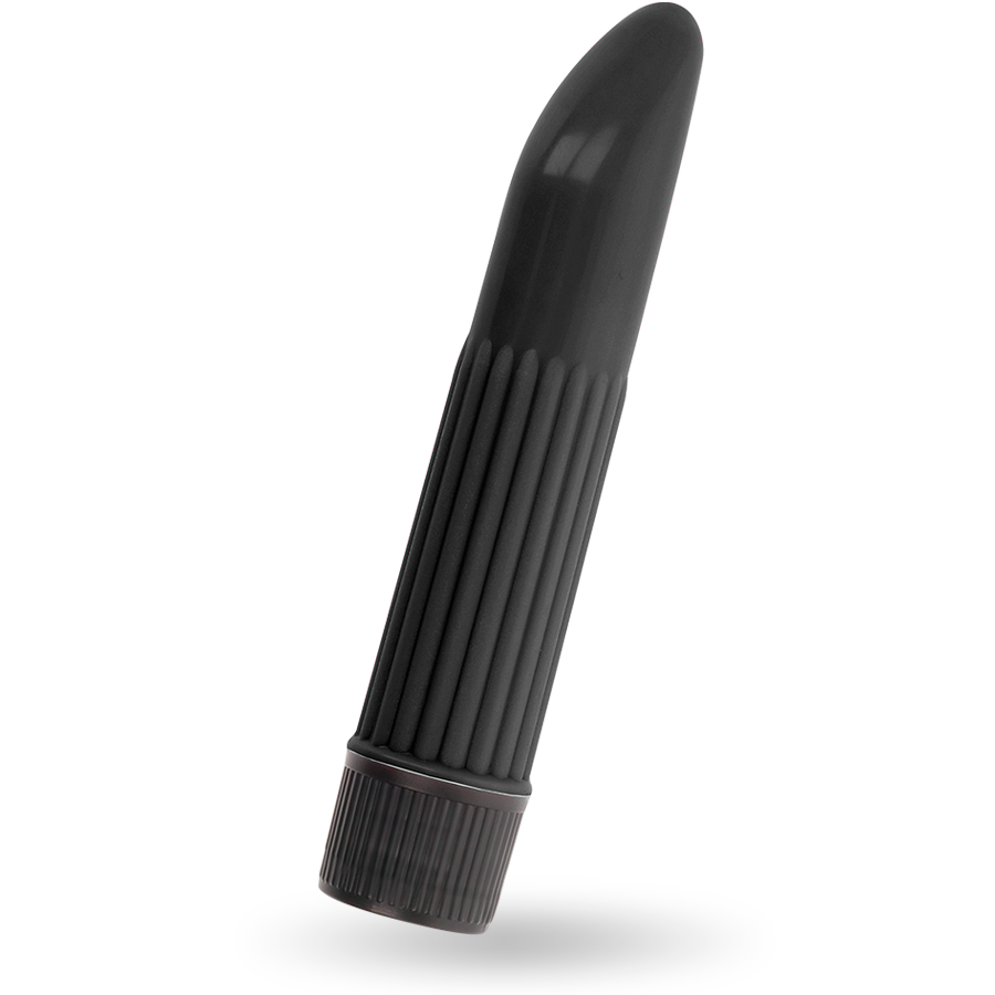 INTENSE Vibrador Sonny Curvo Silencioso Preto com 1 função de vibração.