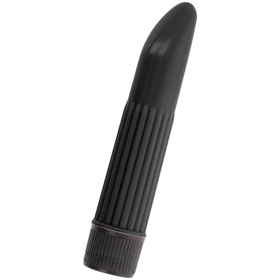 INTENSE Vibrador Sonny Curvo Silencioso Preto com 1 função de vibração.