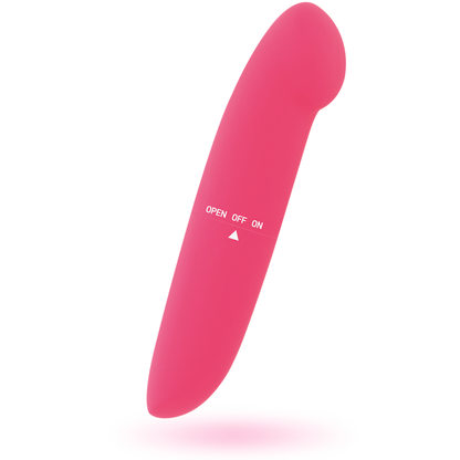 Close-up do Vibrador GLOSSY Phil Compacto Rosa, destacando seu design discreto e material sedoso.