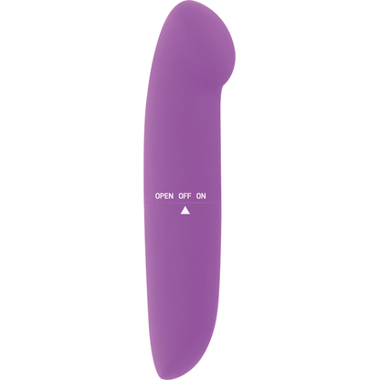 Vibrador GLOSSY PHIL Roxo de 13cm para estimulação do ponto G