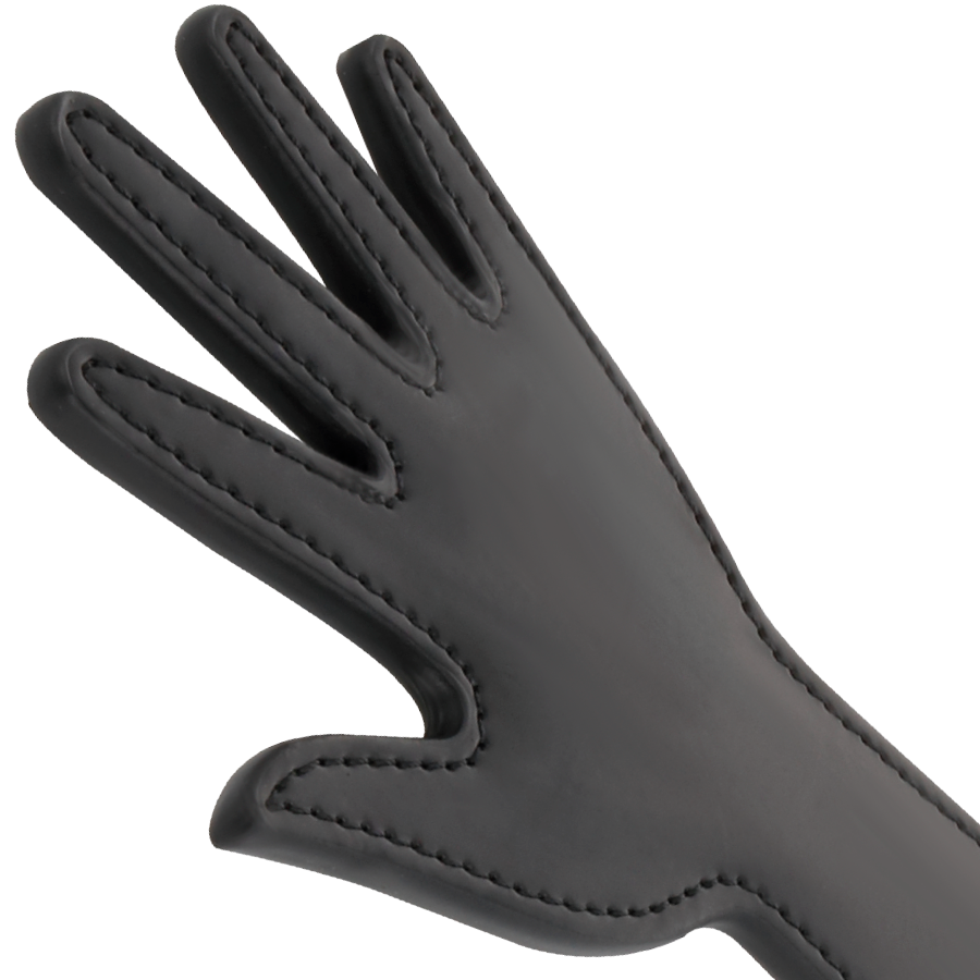 Remo de mão Darkness Fetish Preto para jogos BDSM e dominância