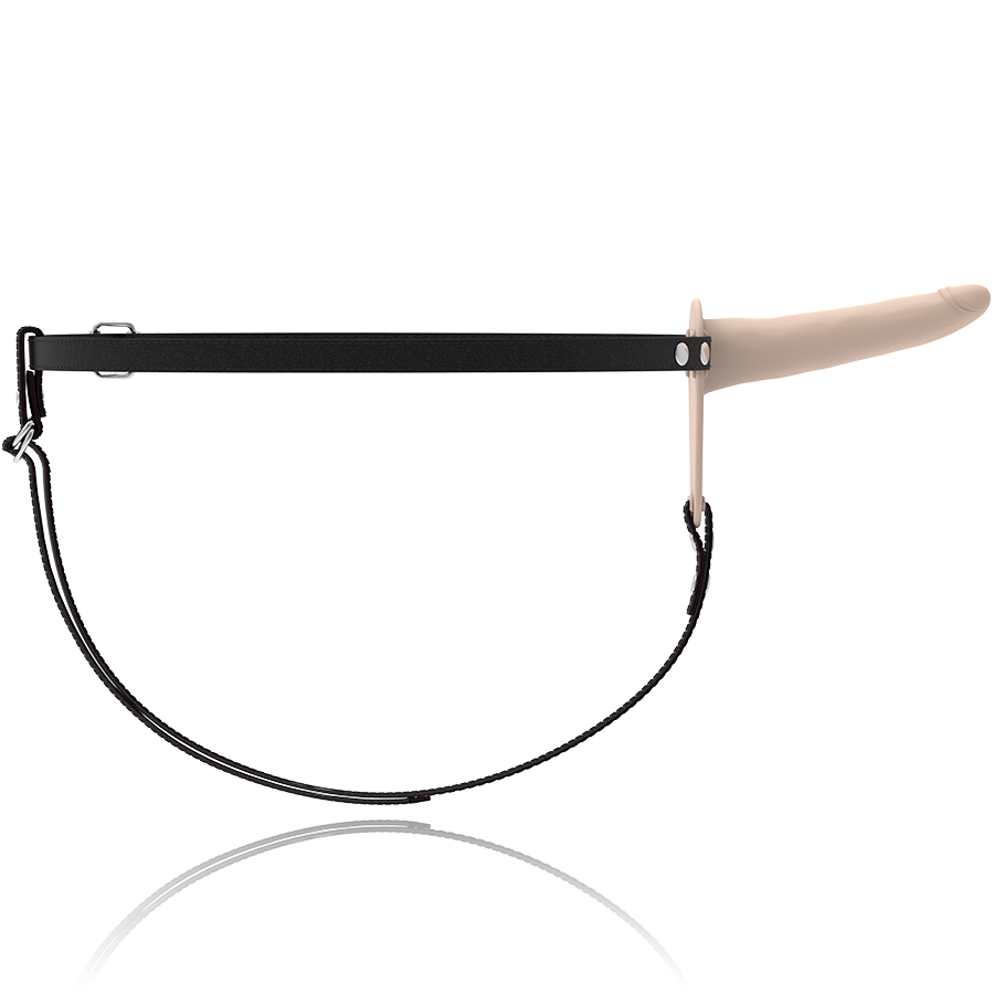 Arnês Fetish Submissive de silicone de 15 cm, ideal para iniciantes e experientes.