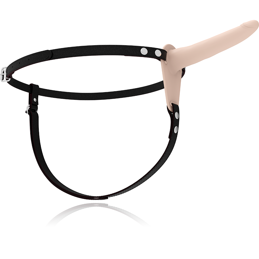 Arnês Fetish Submissive de silicone de 15 cm, ideal para iniciantes e experientes.