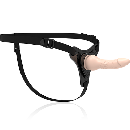 Arnês Fetish Submissivo de silicone realista 16cm para BDSM e prazer