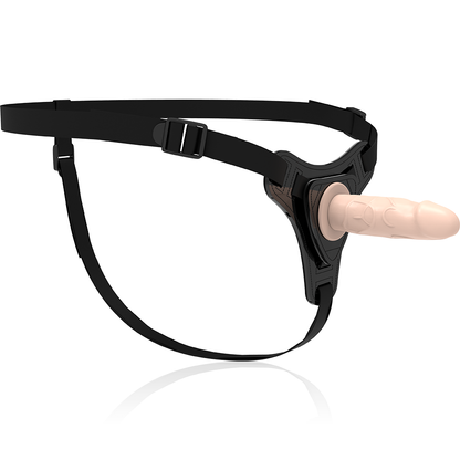 Arnês de Submisso Realista de Silicone 12,5cm mostrando o design ergonómico e a textura suave.