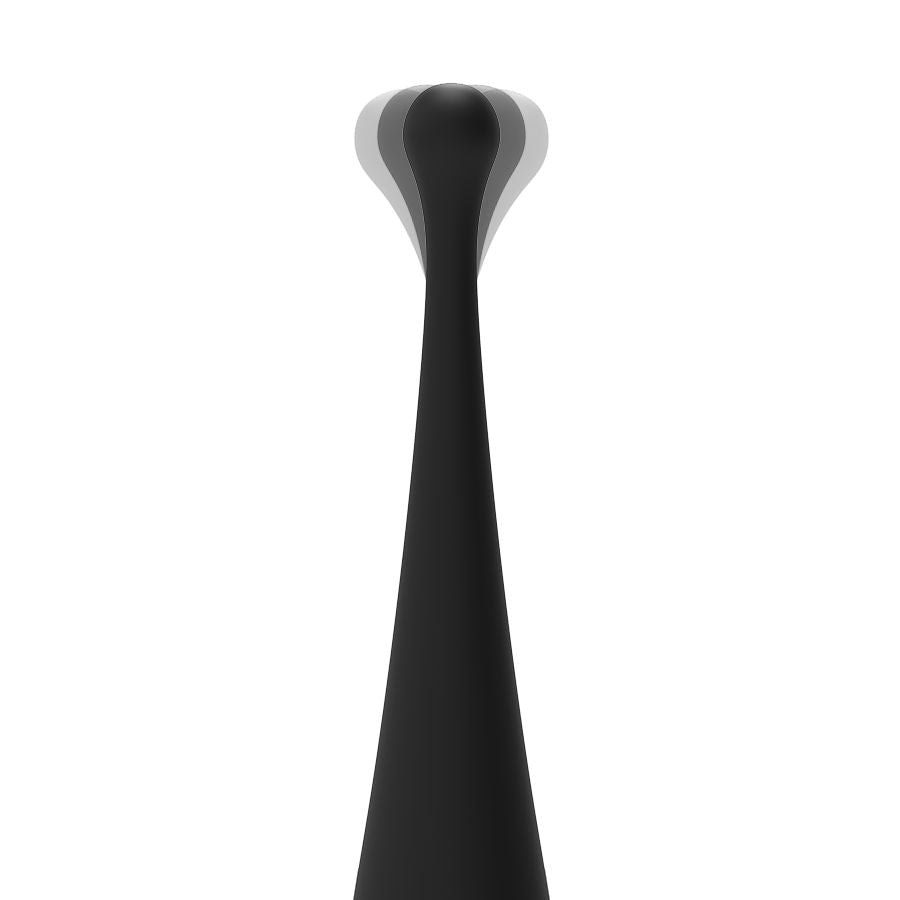 Vibrador clitoriano BRILLY GLAM Spot Vibe preto recarregável com design ergonómico.
