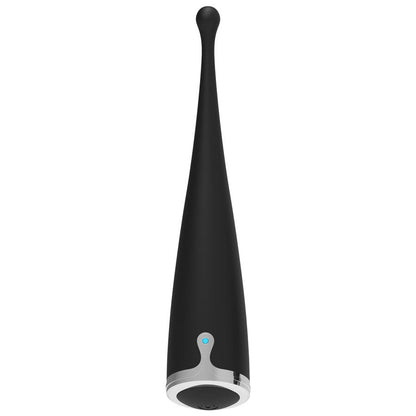 Vibrador clitoriano BRILLY GLAM Spot Vibe preto recarregável com design ergonómico.