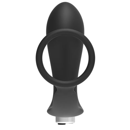 Vibrador prostático recarregável Addicted Toys preto, design ergonómico para estimulação anal