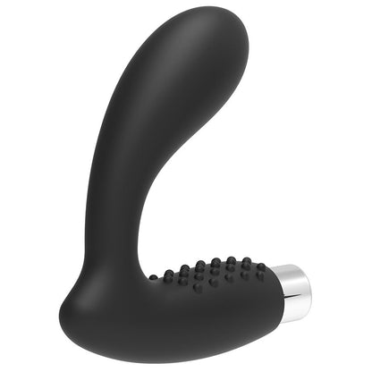 Vibrador prostático recarregável Addicted Toys Modelo 5 preto em silicone médico.