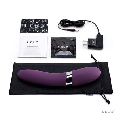 Vibrador de luxo LELO Elise 2 Lilac em silicone médico com design elegante.