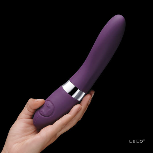 Vibrador de luxo LELO Elise 2 Lilac em silicone médico com design elegante.