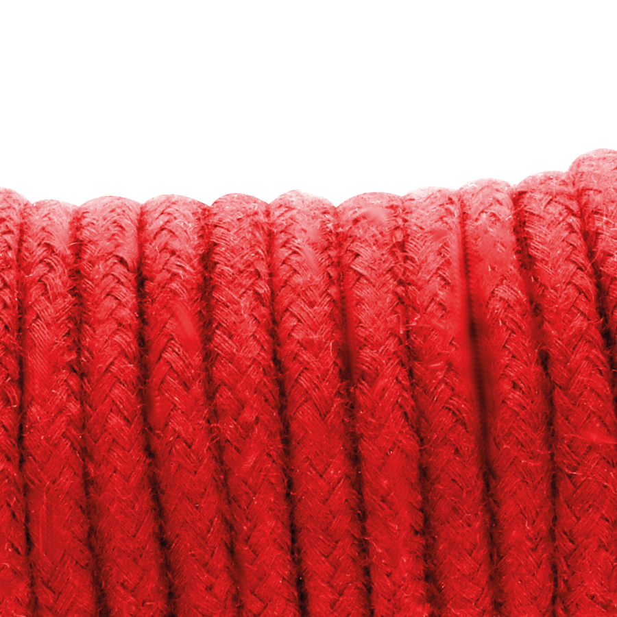 Corda Japonesa Darkness de 10 metros vermelha para bondage e shibari.