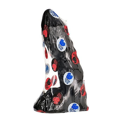 ALL BLACK Dildo Realista 23 cm com veias detalhadas para prazer intenso