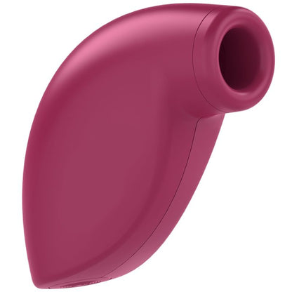 Satisfyer One Night Stand - Estimulador de Ondas de Pressão em vermelho berry, mostrando seu design compacto.