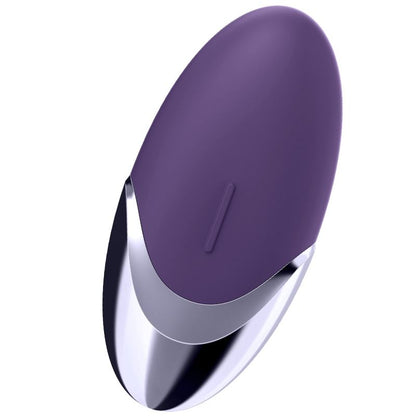 Satisfyer Layons Prazer Roxo, um vibrador clitoriano com design ergonómico e cor vibrante.
