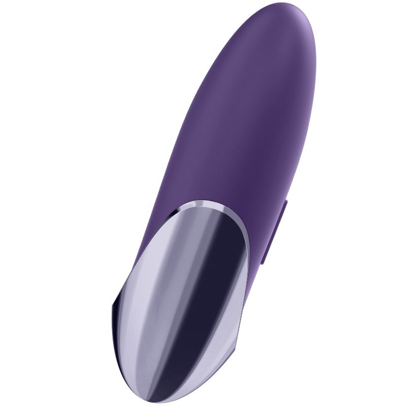 Satisfyer Layons Prazer Roxo, um vibrador clitoriano com design ergonómico e cor vibrante.