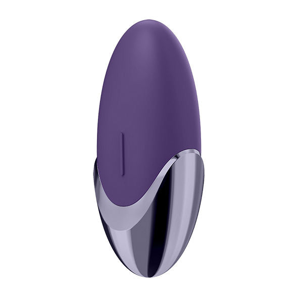 Satisfyer Layons Prazer Roxo, um vibrador clitoriano com design ergonómico e cor vibrante.