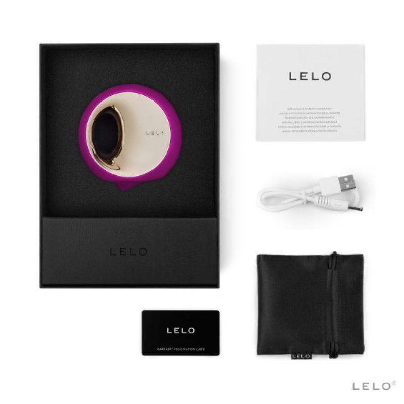 LELO Estimulador de Sexo Oral ORA 3 Lilac, design ergonómico e tecnologia PreMotion™