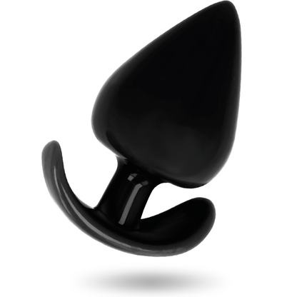 Close-up of the Addicted Toys Plug Anal 11cm showing its ergonomic design and smooth TPR material.