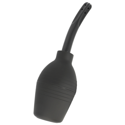 ADDICTED TOYS Squeeze Clean Higienizador Anal Preto para uma limpeza confortável e segura.