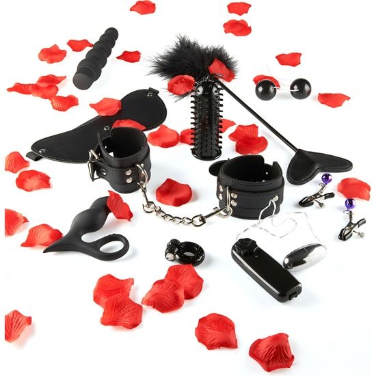 Kit de Brinquedos Sexuais TOYJOY com 10 itens variados para prazer e exploração.