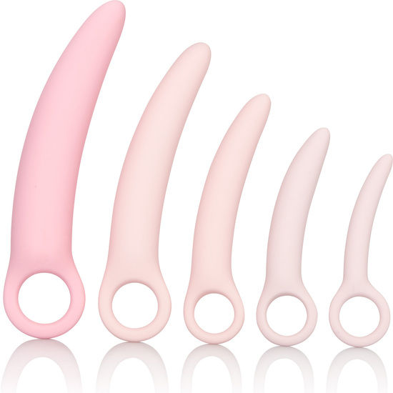 Dilatador Vaginal de Silicone - Conjunto de 5 Peças Inspire