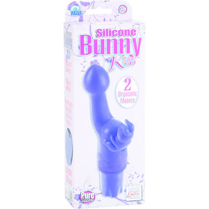 Vibrador Coelho de Silicone Flexível Roxo