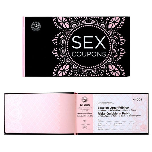 Cupões de Sexo SECRETPLAY 50 Páginas para casais