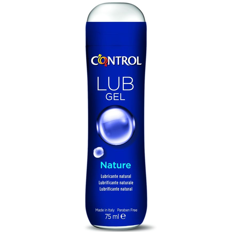 Embalagem do CONTROL Gel Lubrificante Natural Lub 75ml à Base de Água