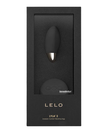 LELO Lyla 2 Insignia Design Edition Ovo Massageador com SenseMotion em preto